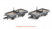 NR1150W Peco 4 Wheel Bolster Wagon Twin Pack - GWR